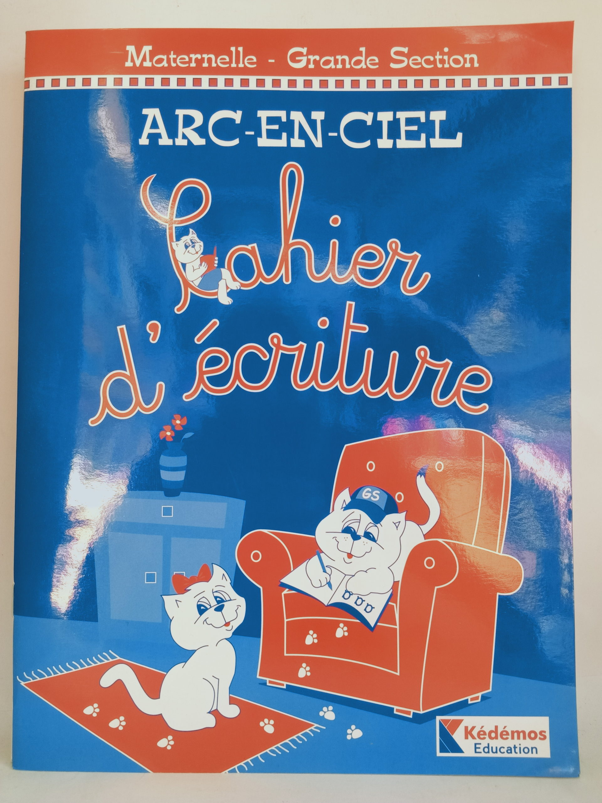 Collection ARC-EN-CIEL  6/5 Cahier d'écriture   G/S
