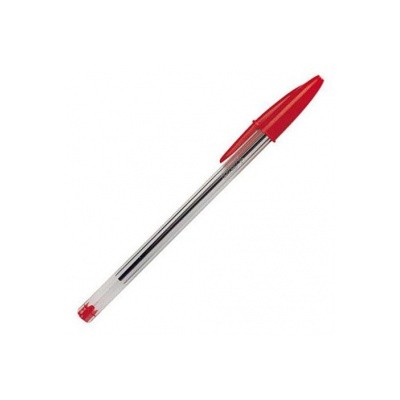 STYLO BILLE  CRISTAL ROUGE /BIC