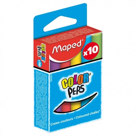 Boite de 10 craies couleurs Maped