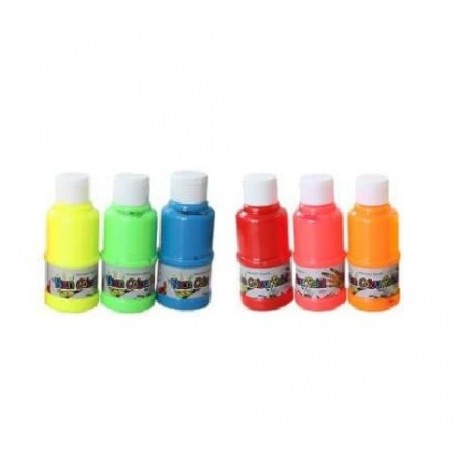 Bouteille de gouache liquide Fluo 125 ML ECOLO