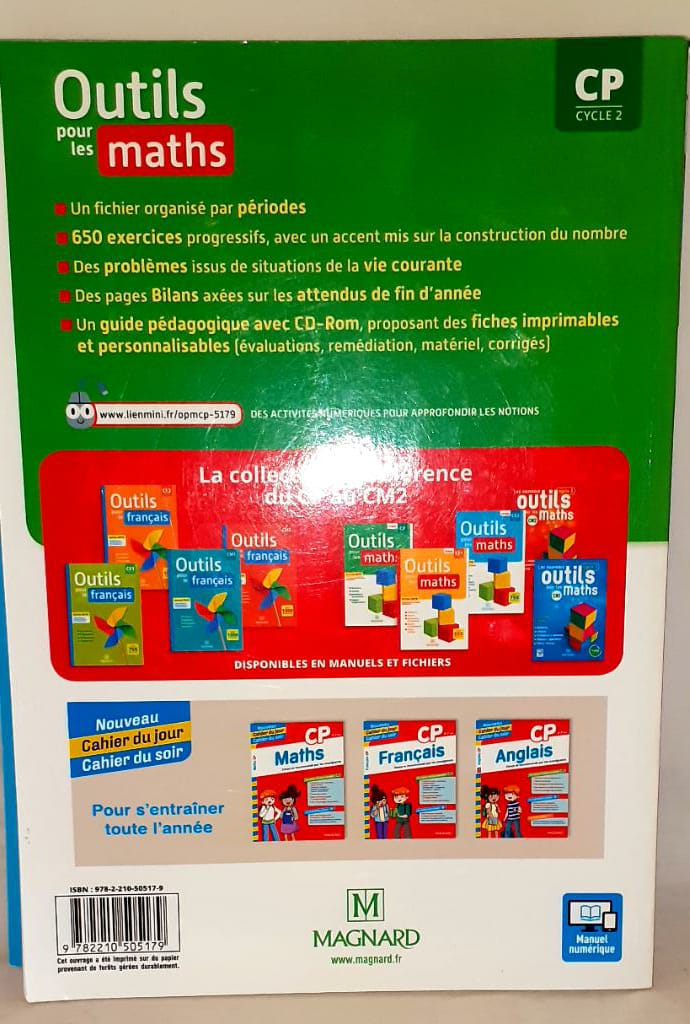 ⁦Outils pour les maths   CP⁩ - الصورة ⁦3⁩