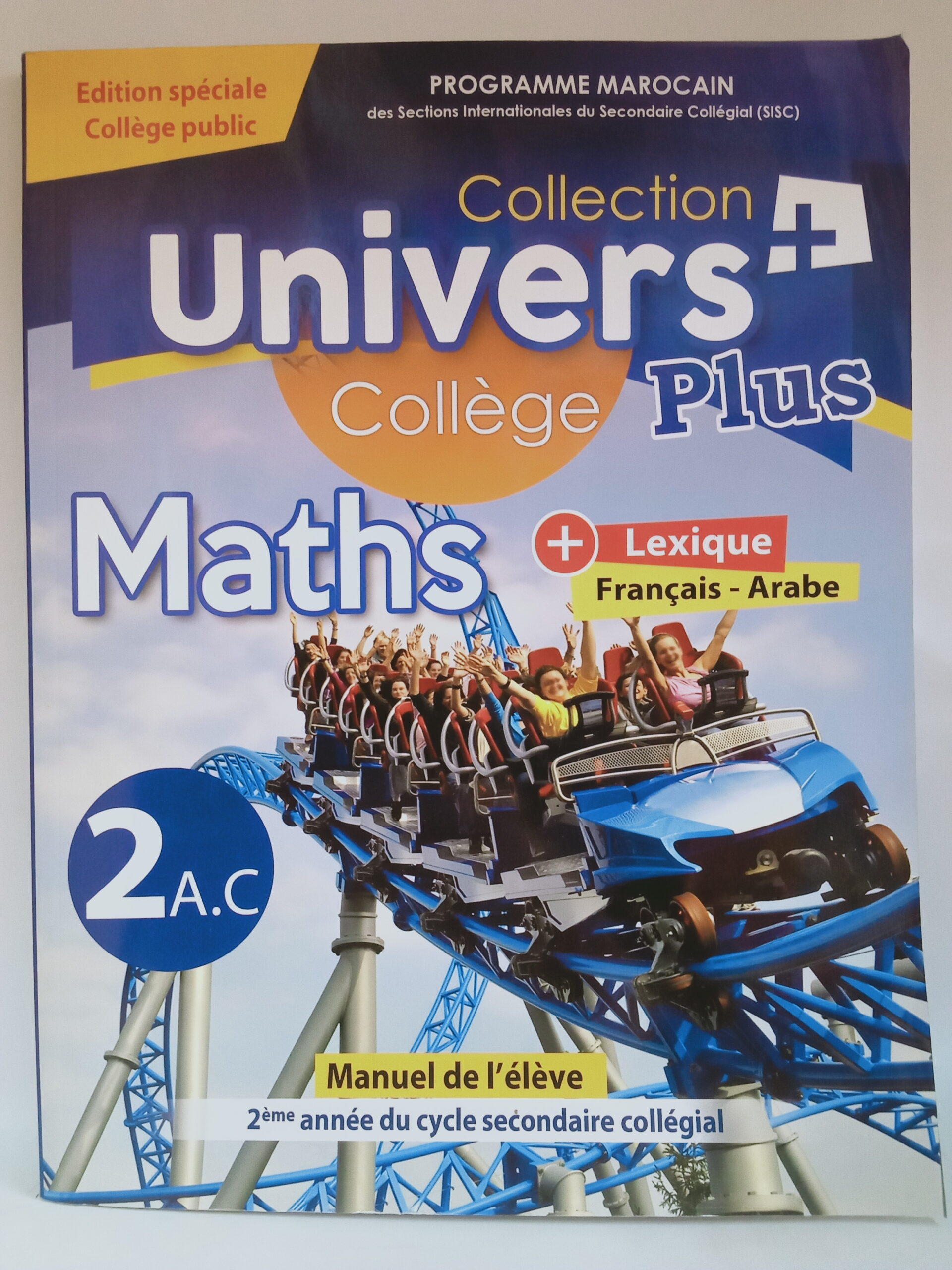 L'univers  plus des maths  2 AC