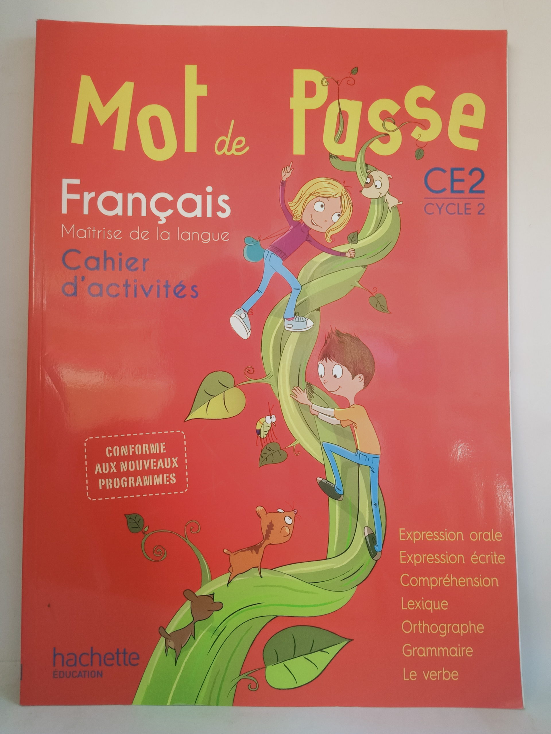 MOT de Passe Français  Cahiers d’activité      CE2