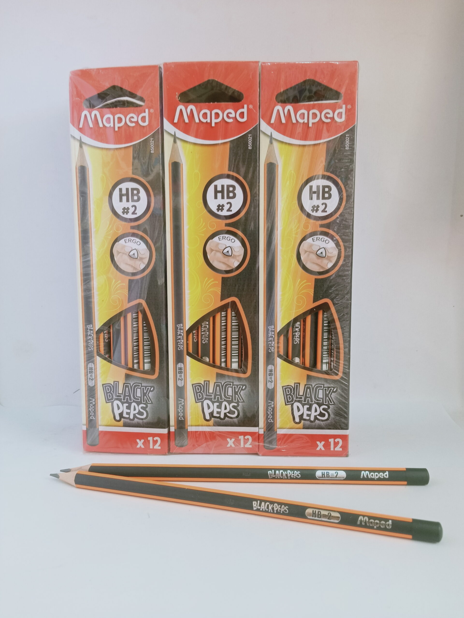 Crayon à papier Maped Black Peps HB2