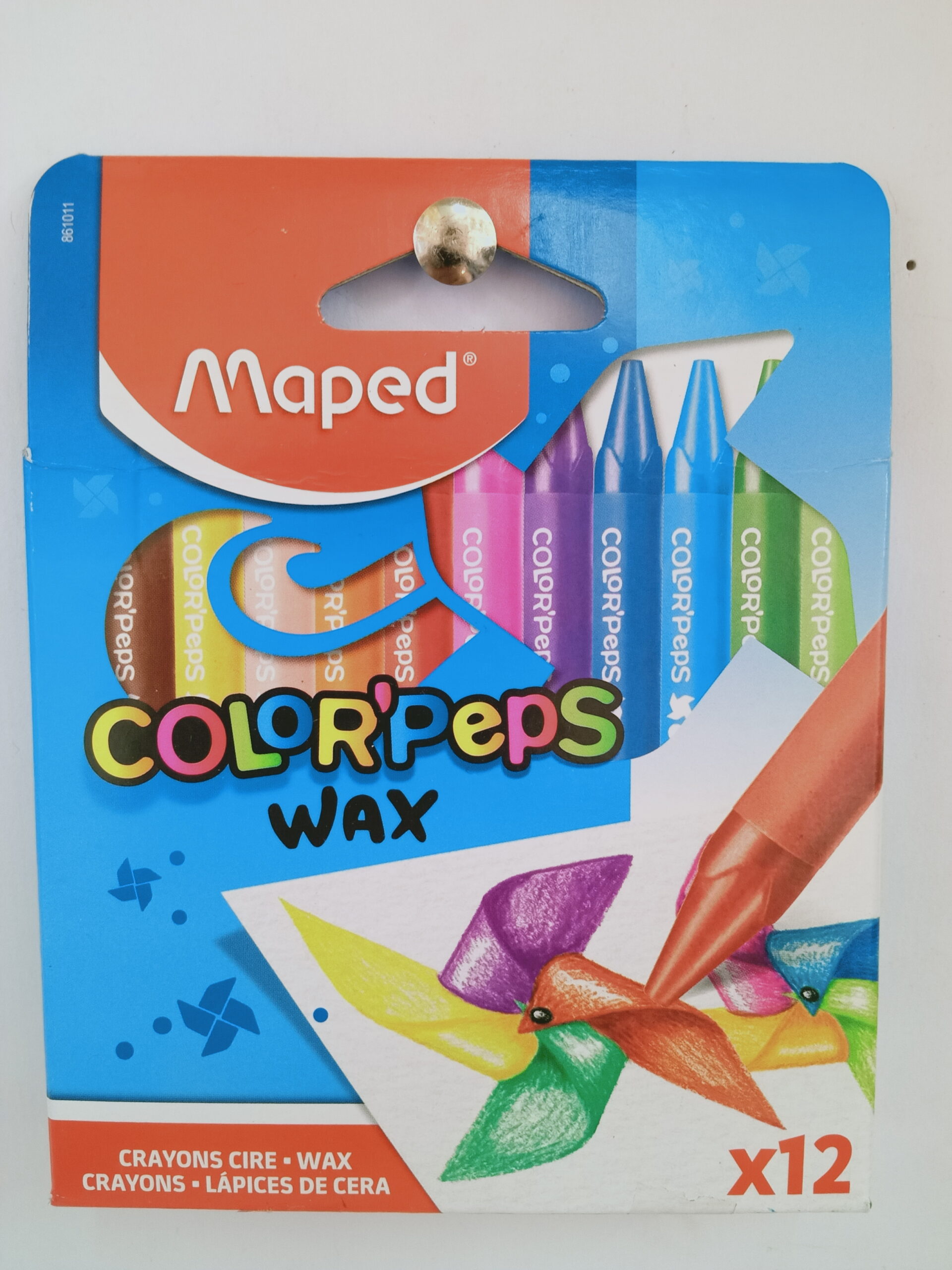 Boîte de 12 Crayons à Cire Maped
