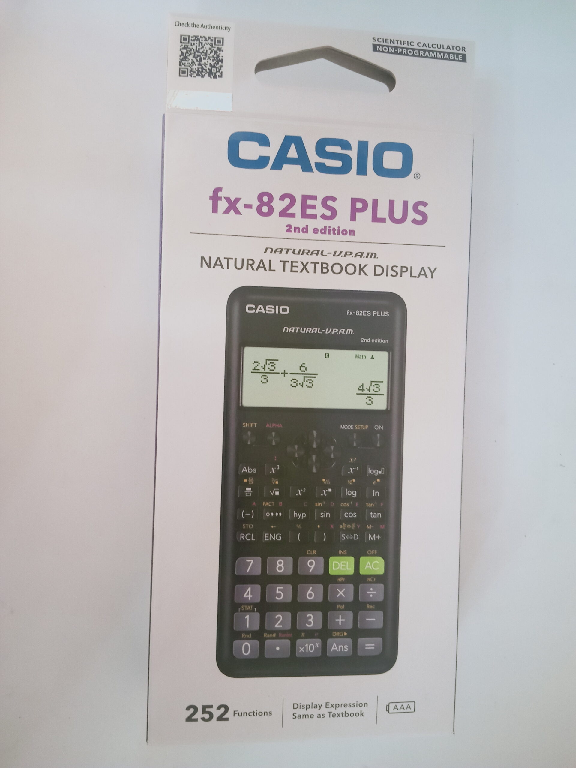Calculatrice scientifique Casio