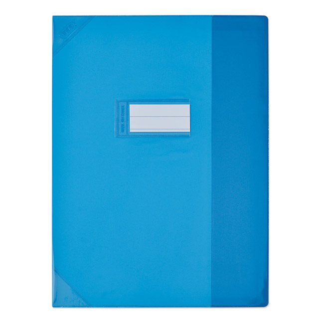 Protege-cahiers 21*29 (A4)  bleu ciel