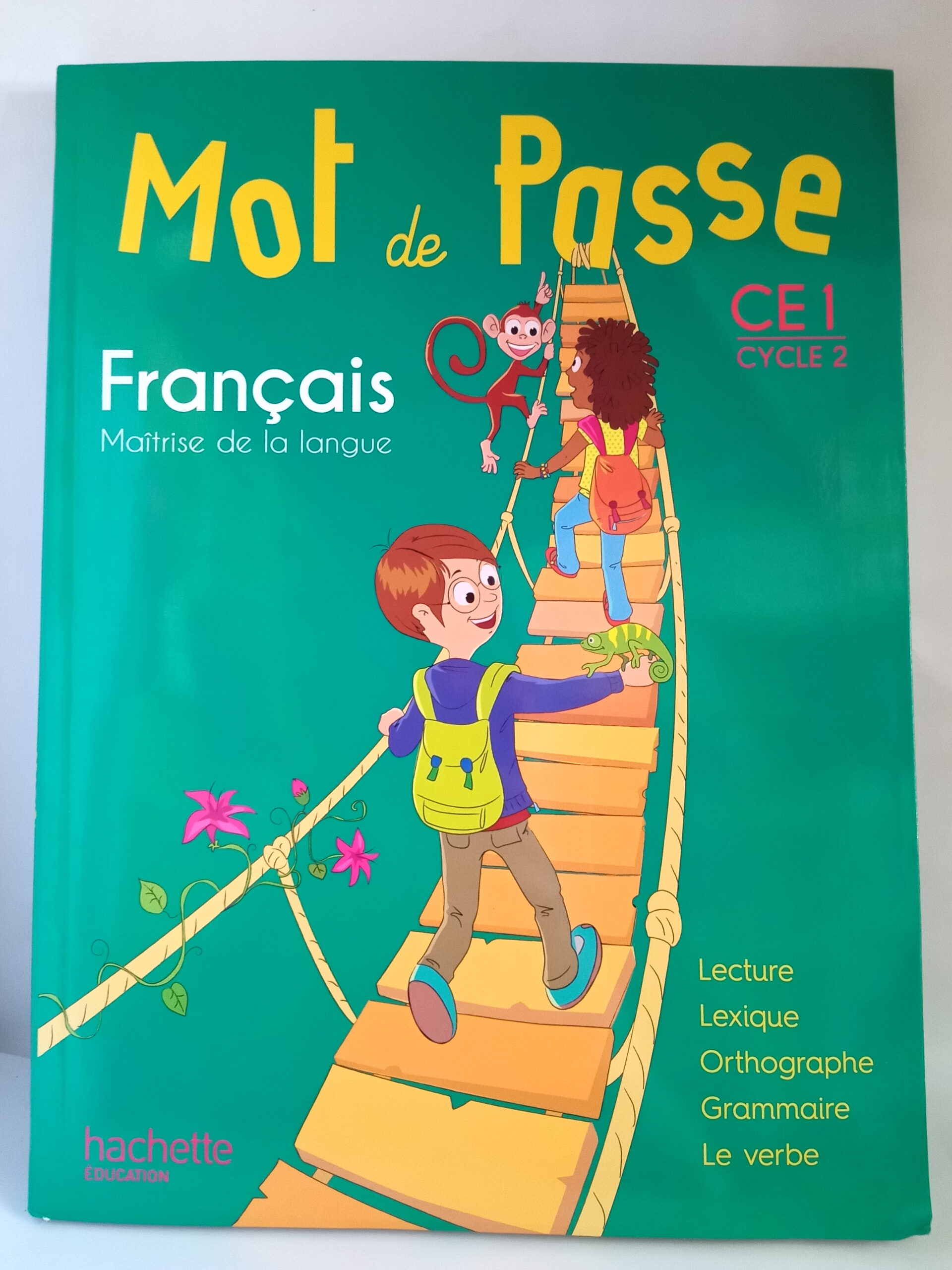 MOT  de passe français   CE1 MANUEL