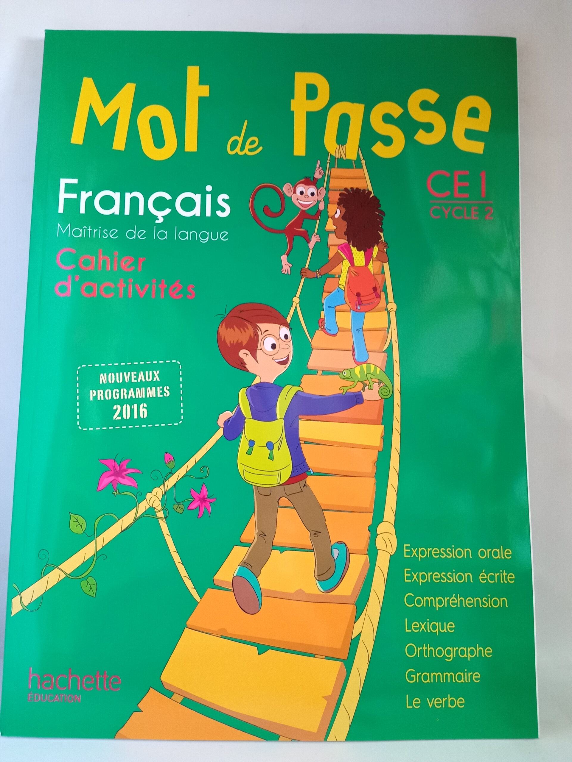 MOT de Passe Français  Cahiers d’activité      CE1