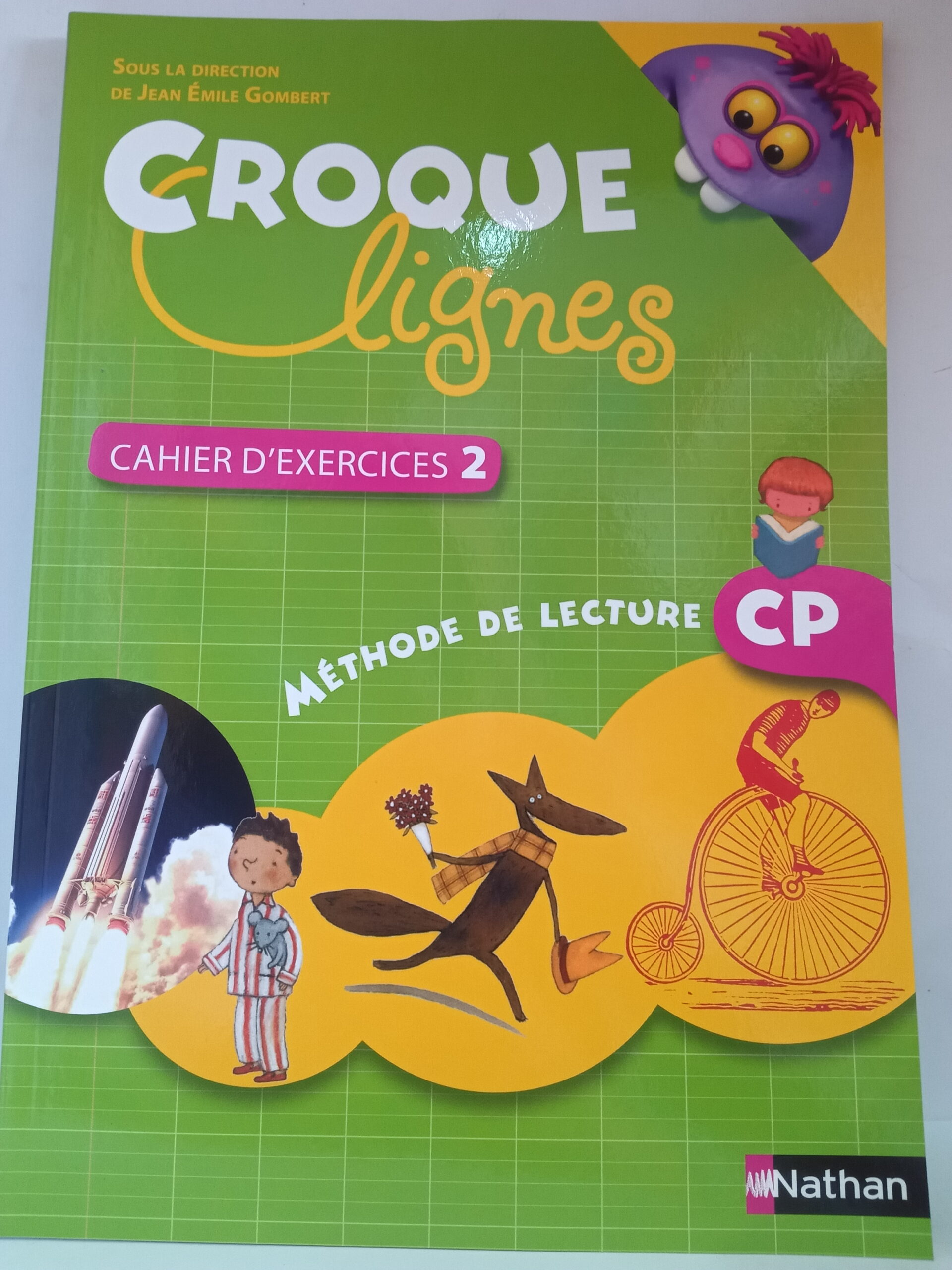 CROQUE LIGNE CP  cahier d'exercice2