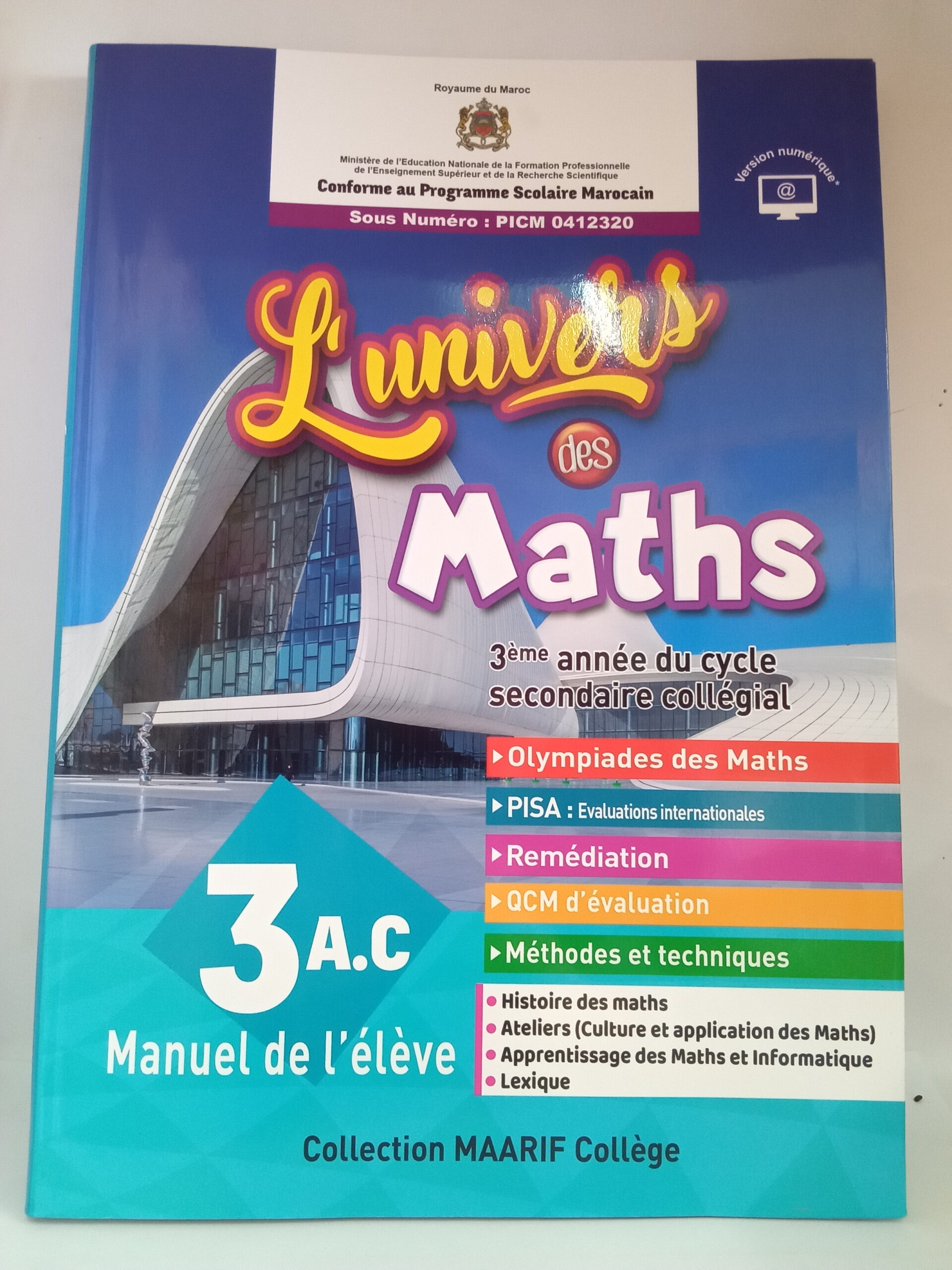 L'univers des maths  3AC