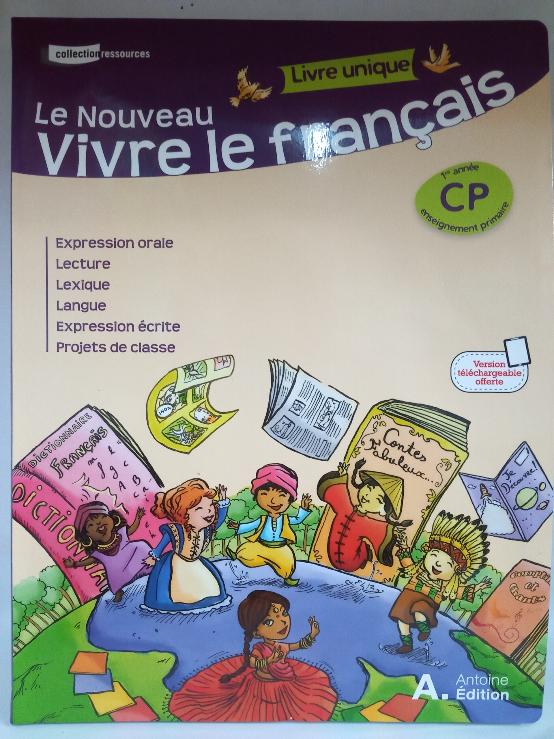 Le nouveau vivre le français     CP    manuel