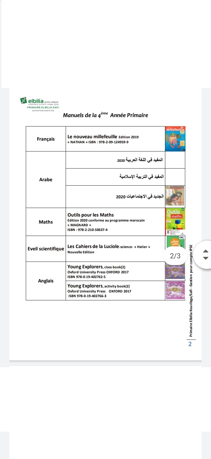 ELBILIA  CM1