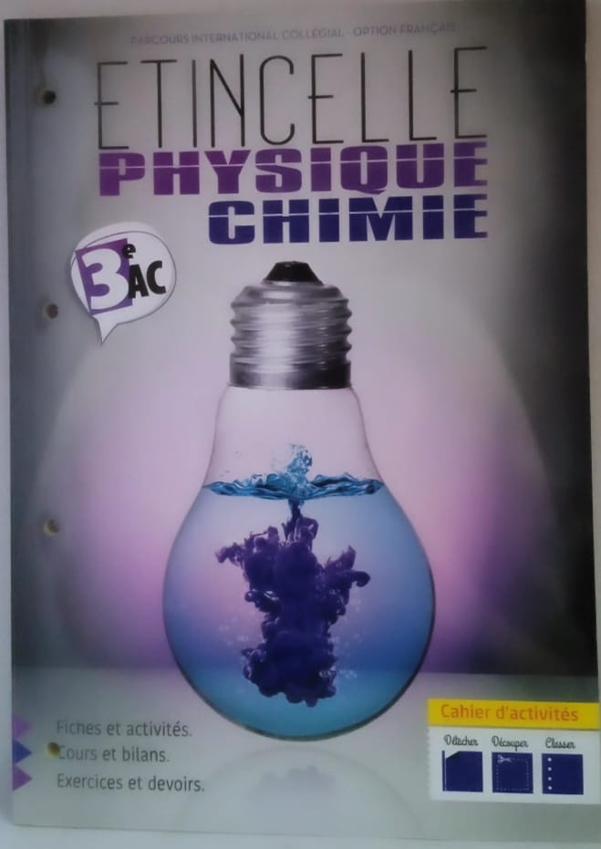 ÉTINCELLE Physique chimie cahier d’activités