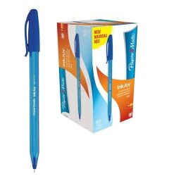 Boite de 50 Stylos Paper Mate Inkjoy BLEU