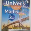 L'univers  plus des maths  3 AC