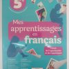 mes apprentissages en français 5 année de l'enseignement primaire