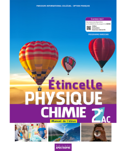 Étincelle physique chimie 2AC