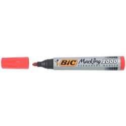 Marqueur permanent rouge BIC
