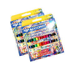 12 feutre de coloriage ACCORD